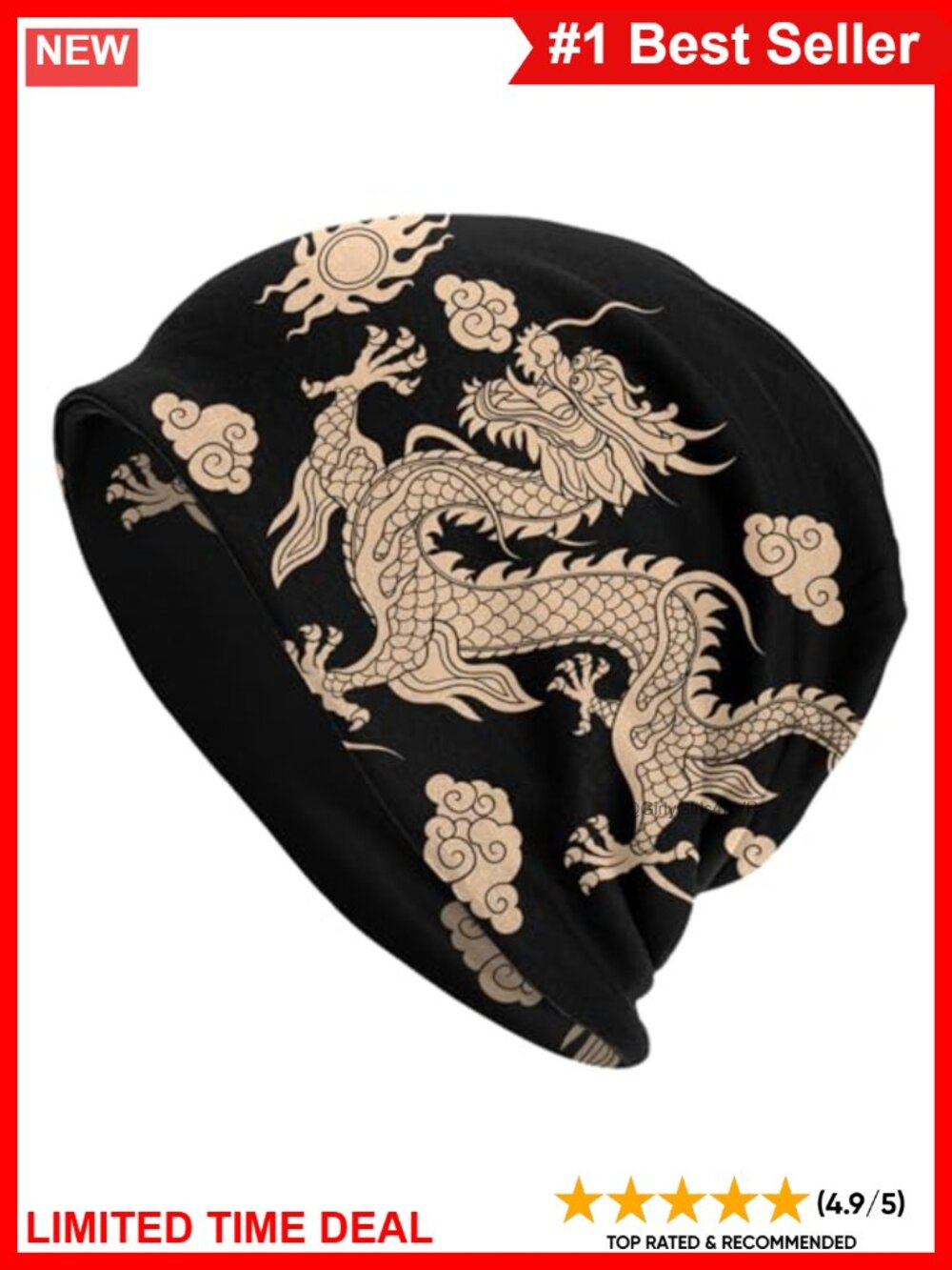 Slouchy Beanie Skull Sleep Cap Soft Lightweight Chemo Hat Stretch Knit